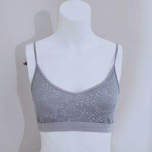 Calvin Klein Cotton Blend Grey Bralette- Size M (smaller fit)